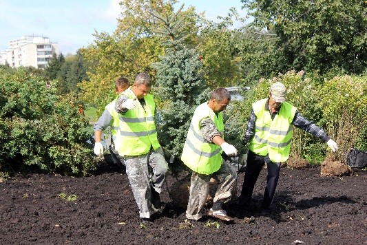 Посадка на объекте